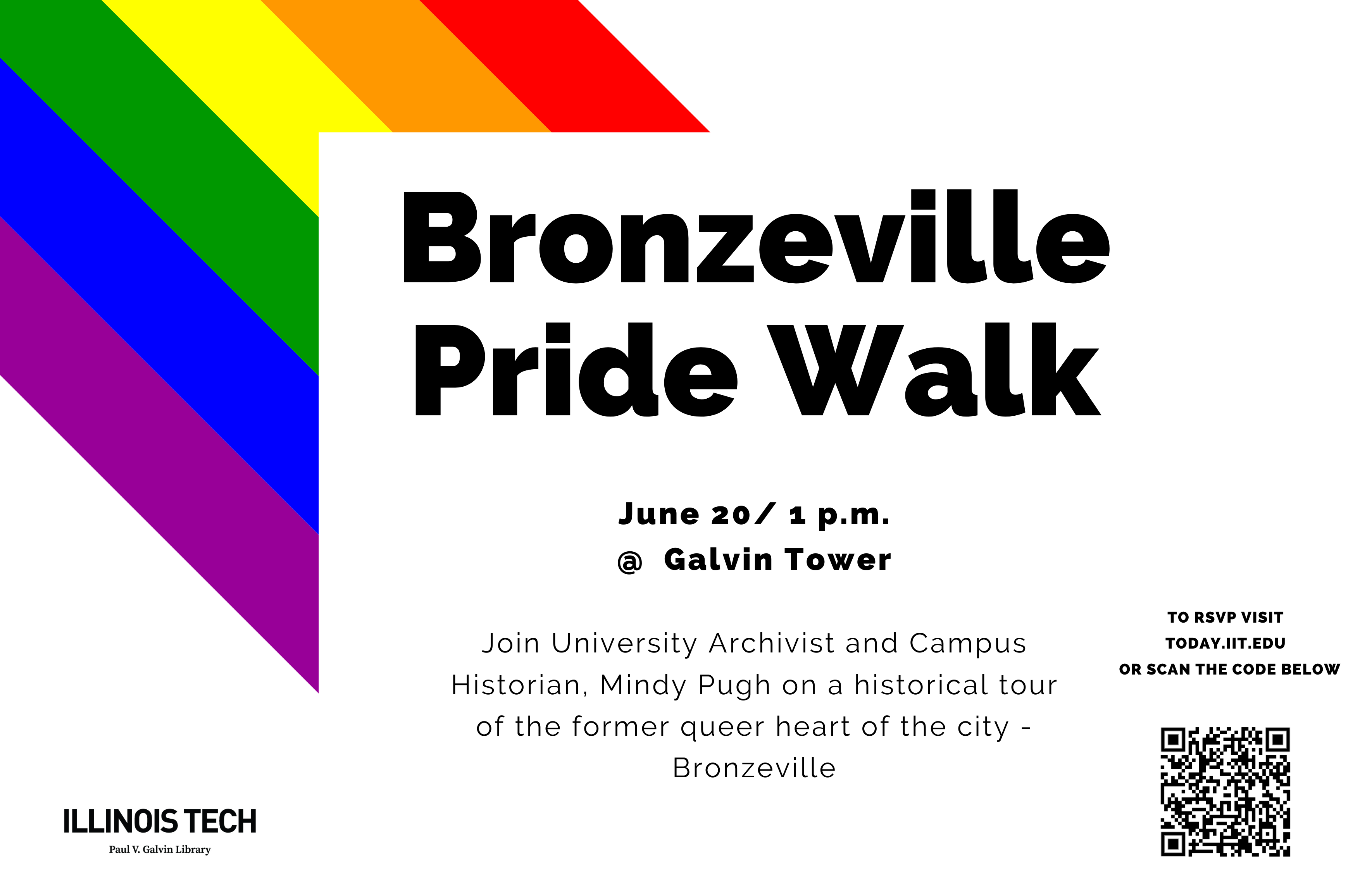 Bronzeville Pride Walk on Tuesday, June 20, 2023 library.iit.edu